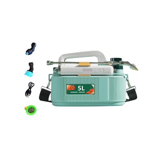 Pitycbo Portable Electric Sprayer with Customizable Spray Options for Effective Watering Green