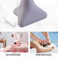 thumbnail image 4 of 2.6x2inch Trigger Point Massage Ball, Deep Tissue Fascial Ball, Manual Trigger Point Massage Tool for Muscle Knot Deep Tissue Relief Myofascial Release Physical Therapy(Gray), 4 of 6