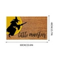 thumbnail image 2 of Herrnalise Halloween Doormat Home Pumpkin Witch Mat Autumn Thanksgiving Halloween Decor Non Slip Mat for Layering Decor Front Door Entrance Mat, 2 of 9