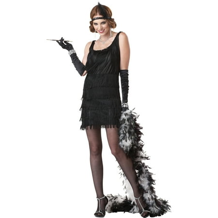 Flapper Fashion Dress Adult Halloween Costume