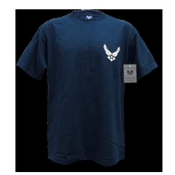 Basic Military T-Shirt, Air Force, Navy, Large