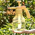 thumbnail image 4 of YardChic Handheld Pump Sprayer, Spray Bottle for Pressure Type, Garden Pressure Water Spray Bottle, Household Watering Can Spray Nozzle Bottle for Garden Plants Cleaning Solutions, Yellow, 4 of 8