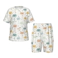 thumbnail image 1 of Balery Dandelion Conjunto de Pijama Infantil de Manga Corta con Estampado – Ropa de Dormir de Algodón Suave-X-Large, 1 of 6