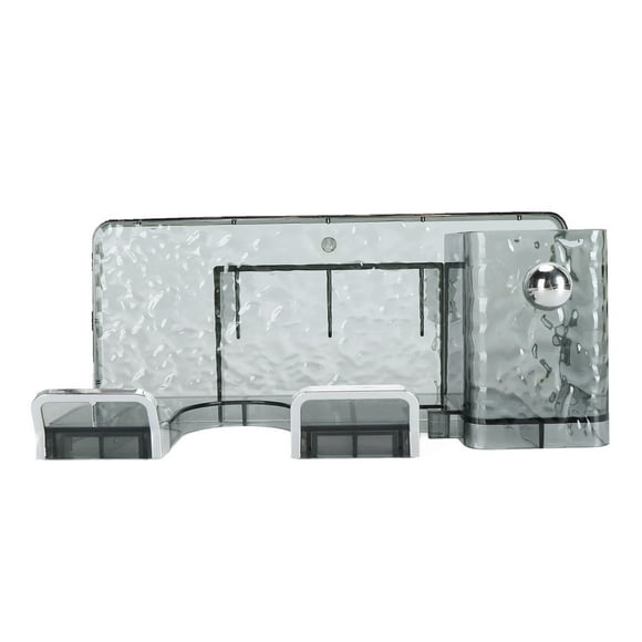 Soporte de Secador de Cabello, Estante de Organizador de Adhesivos Montados en la pared para el Baña de Dormitorio de Herramiente para el Cabello, Hecho de material