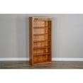 thumbnail image 3 of Pemberly Row 72" Adjustable Shelf Wood Bookcase in Rustic Oak, 3 of 8
