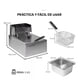 thumbnail image 3 of Freidora Aceite Eléctrica 6 Lt Industrial 2500w Acero Inox, 3 of 3