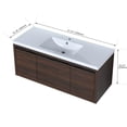 Bathroom Cabinet, 48 Inch Storage Cabinet Under Sink, Bathroom Vanity ...