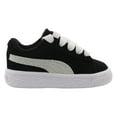 thumbnail image 2 of Puma Suede Infant Baby Boys Shoes Size 4, Color: Black/White, 2 of 5