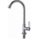 thumbnail image 1 of Cold Water Single Handle Faucet - High Arc Stainless Steel Sink Mount, 1 of 5
