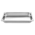 thumbnail image 7 of Table Pans 6 Pack, 20.9x12.8x2.6 Inch Deep Hotel Pans, 13.5 Gallon Stainless Steel Food Containers, Oven Trays for Buffet Catering Commercial Kitchen, 7 of 7