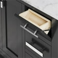 thumbnail image 4 of Water Creation Madison 36" Wood Single Bathroom Vanity in Espresso/Chrome, 4 of 6