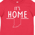 thumbnail image 4 of Inktastic It's Home- State of Indiana Outline Boys or Girls Toddler T-Shirt, 4 of 5