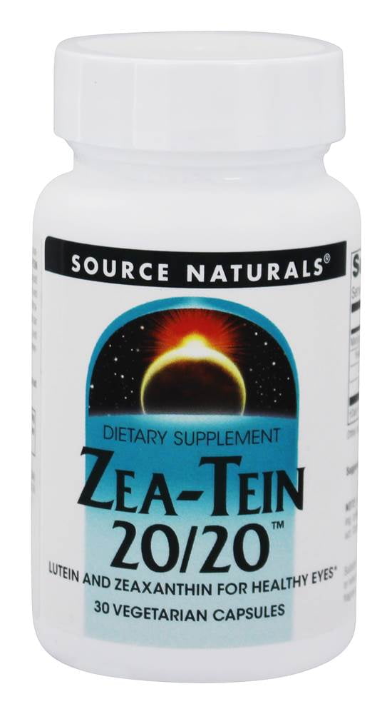 Source Naturals ZeaTein 20/20 Lutein & Zeaxanthin 30 Vegetarian