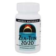 Source Naturals - Zea-Tein 20/20 Lutein & Zeaxanthin - 30 Vegetarian Capsules