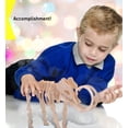 thumbnail image 6 of Puzzled Bundle of Prehistoric: Tyrannosaurus, Pteranodon & Mammoth Wooden 3D Puzzles Construction Kits - Fun & Educational DIY Dino Toys, Assemble Model Unfinished Wood Craft Hobby Puzzles - 3 Pack, 6 of 7