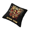 thumbnail image 4 of Attack On Titan Square Pillow Case Pillow Holder Soft Decorative Pillow Sham Cushion Cases Pillowcase 20"X20", 4 of 7