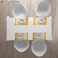 thumbnail image 3 of Ambesonne Yellow Flower Place Mats Set of 4, Lively Dasies, Standard Size, Marigold Yellow, 3 of 3