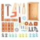 thumbnail image 4 of Banco de herramientas de madera, juguete de regalo, juego de herramientas para niños, juguete de construcción de madera, caja de herramientas de, 4 of 8