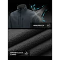 thumbnail image 4 of Off Road Ventures Men's Fleece Lined Softshell Jacket Lightweight Waterproof Windbreaker Rain Shell Jacket for Outdoor Hiking, 4 of 8