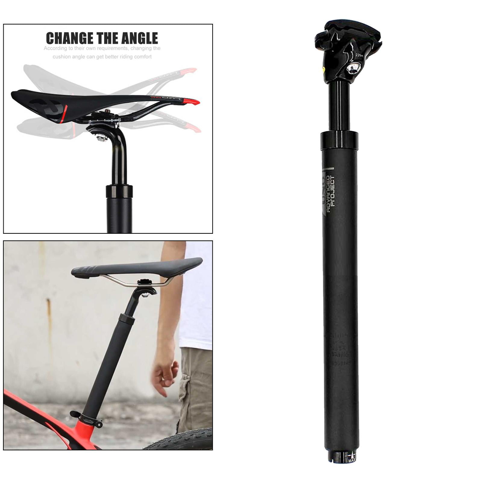 Dynwaveca Durable 350mm Bike Seatpost Universal Lightweight Solid Seat Post Road Bike Saddle Support Pole City Bikes Accessories 39mm Other 31.9mm