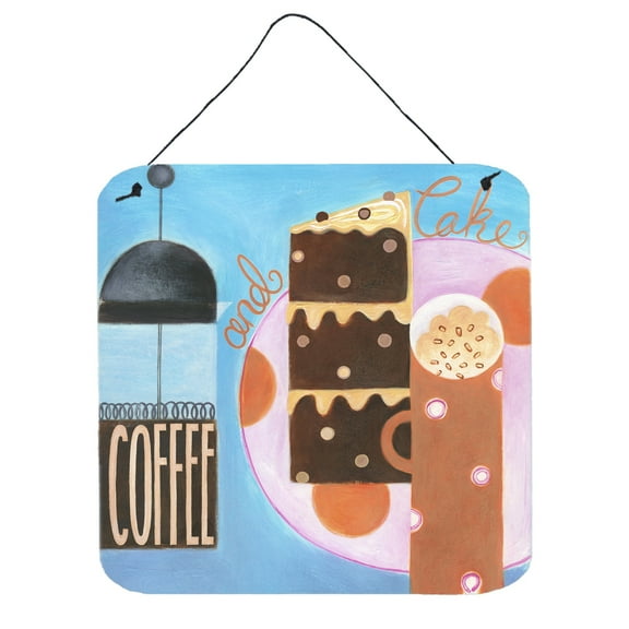 Kitchen Collection Coffee and Cake Wall or Door Hanging Prints