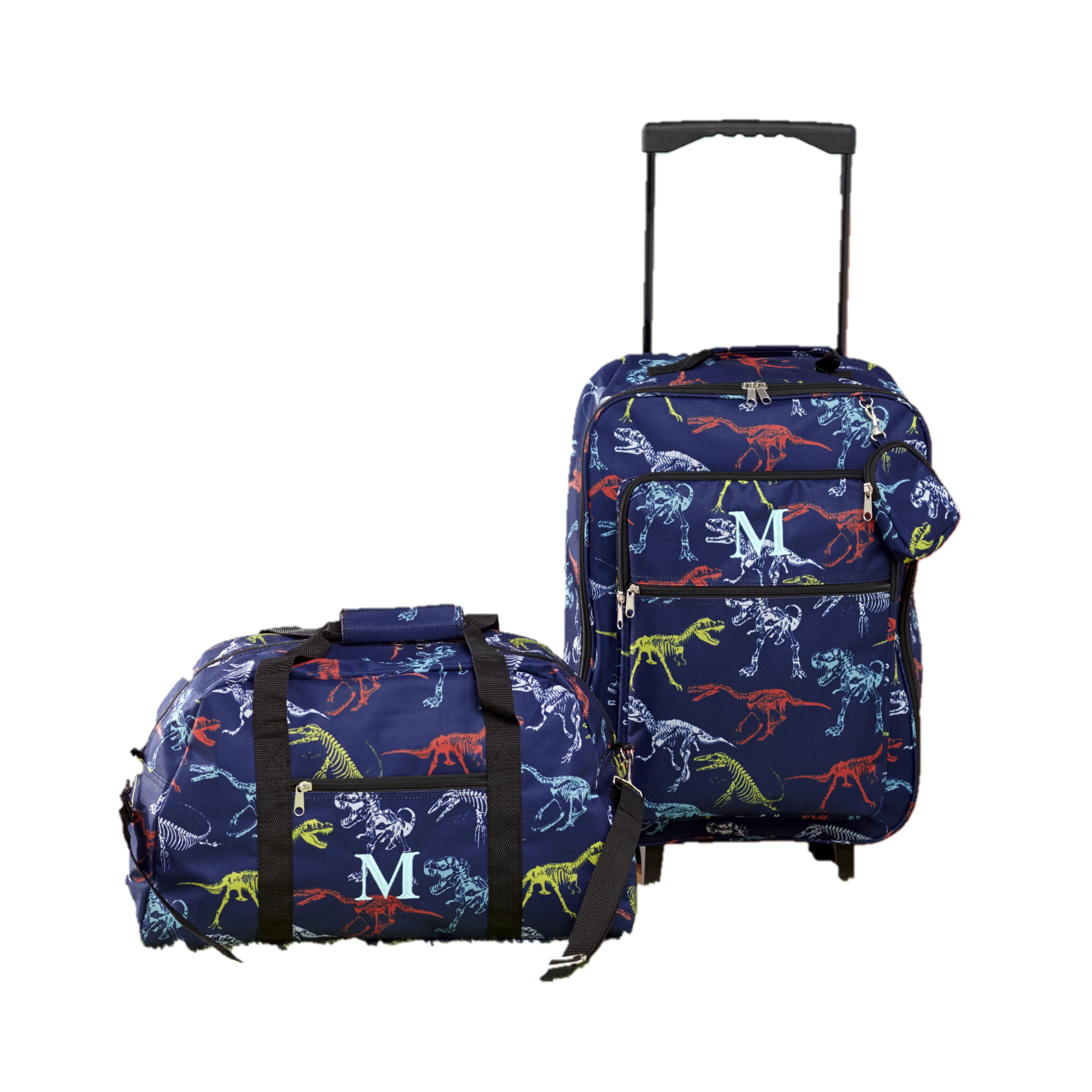 3pc Boys Monogram Luggage Sets C