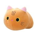thumbnail image 2 of Cat Big Plush , Super Soft Kitten Kitty Stuffed Animals Toy Gifts for Kids, Girls, Bed, Christmas, Valentine Brown 25cm, 2 of 8
