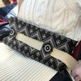thumbnail image 3 of Tribal Patterns Mastectomy Pillow for Car - Post Heart Surgery Seatbelt Cushion, Artistic Design, 3 of 5