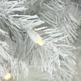 thumbnail image 2 of 7.5' x 36" Pre-Lit White Winston Pine Artificial Christmas Tree - Warm White LED Lights, 2 of 2