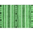 thumbnail image 1 of Ahgly Company Indoor Rectangle Abstract Emerald Green Modern Area Rugs, 2' x 3', 1 of 4