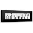 thumbnail image 1 of Kasmasov, Valeriy 18x8 Black Modern Framed Museum Art Print Titled - bottles game, 1 of 5