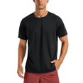 thumbnail image 1 of Camiseta CRZ YOGA ligera de manga corta para hombre negra XS, 1 of 6