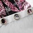 thumbnail image 4 of Homewish Cheetah Print Bowknot Curtains Pack of 2 (42x84 Each) for Boys Girls,Happy Valentine'S Day Curtains Blackout,Vintage Aesthetic Bedroom Curtains,Ultra Soft Home Decor, 4 of 6