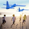 thumbnail image 4 of BingTong Airplane Toys(Light),17.5" Large Throwing Foam Plane,2 Flight Mode Glider Plane,Flying Toy for Kids,Gifts for 3-7 Year Old Boy,Outdoor Sport Toys Birthday Party Favors Foam Airplane, 4 of 6