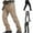 Khaki, variant on Men's Waterproof Cargo Pants Multi-Pocket Workwear Joggers Lightweight Outdoor Hiking Trousers Tactical Fishing Work Pants Pantalones Para Hombre Para Trabajo Black 5X
