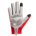 thumbnail image 2 of Guantes de bicicleta de dedos completos guantes antideslizantes para deportes de verano (rojo L), 2 of 5
