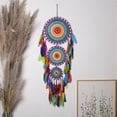 thumbnail image 5 of Indian Three-ring Dream Catcher Wall Handmade Wall Wedding Favor Bedroom Nursery Home Decoratiobn Supplies, 5 of 6