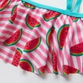 thumbnail image 4 of Vedolay Girls Summer Swimsuit Striped Print Swimwear Set,Red 7/8 Years, 4 of 4