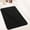Black, variant on Long Bathroom Rugs Runner, 24" x 60" Large Bath Rug Non Slip Washable, Absorbent Microfiber Bath Mat Luxury Soft, Cozy Bathroom Runner Rug for Shower Quick Dry, Grey