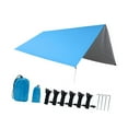 thumbnail image 2 of SunniMix Camping Tarp Lightweight Awning Canopy Shelter for Backpacking Traveling BBQ Blue, 2 of 8