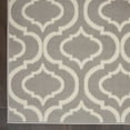 thumbnail image 5 of Nourison Jubilant Trellis Grey 6' x 9' Area Rug, (6x9), 5 of 9