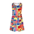 thumbnail image 4 of SMihono Robe d'Été Boho pour Femmes Grande Taille Robes d'Été pour Femmes Plage T-Shirt Floral Robe d'Été Décontractée avec Poches Robe Boho, 4 of 5