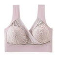 thumbnail image 6 of New Rosy Lift Bra Plus Size Comfort Extra Elastic Wireless Support Lace Bra L8 L3C7, 6 of 9