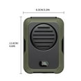 thumbnail image 4 of YiBai Leafless Waist Hanging Fan Usb Charging Outdoor Sports Portable Strong Wind Portable Neck Hanging Small Fan, Green #N.3031, 4 of 8