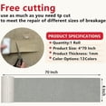 thumbnail image 2 of Smlper Linen Repair Tape 4 x 70 Inch Self-Adhesive Couch Patch Repair Fabric Patch for Furniture, Sofas, Cushion, Chairs, Bags, Linen Goods(Light Grey), 2 of 7