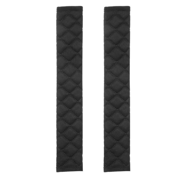 Uxcell 2pcs Seatbelt Covers 13 Inch Car Seat Belt Pads Cover Auto Seatbelt Strap Shoulder Pad Universal Automotive Seat Belt Cushion Pad for Auto SUV Truck, Black