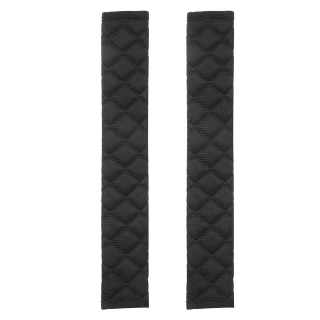 Uxcell 2 piezas fundas de cinturón de seguridad 13 pulgadas almohadillas de cinturón de seguridad para automóvil