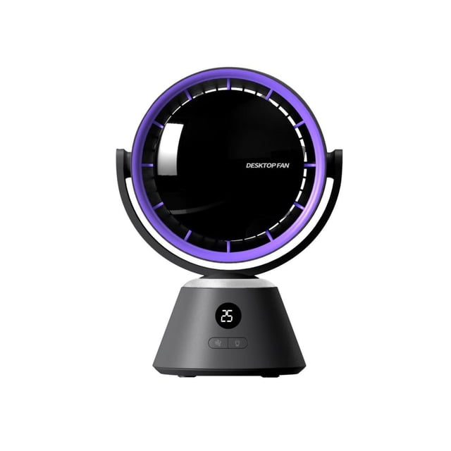 Feltree High Speed Turbo Fan High-power USB Charging Desktop Fan Silent Home Circulation Fan