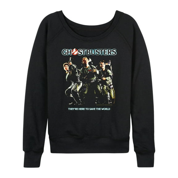 Ghostbusters - Group - Women's French Terry Long Sleeve Shirt