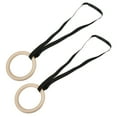 thumbnail image 2 of Gymnastics Rings, Gym Rings Comfortable  For Full Body Workout For Home, 2 of 8